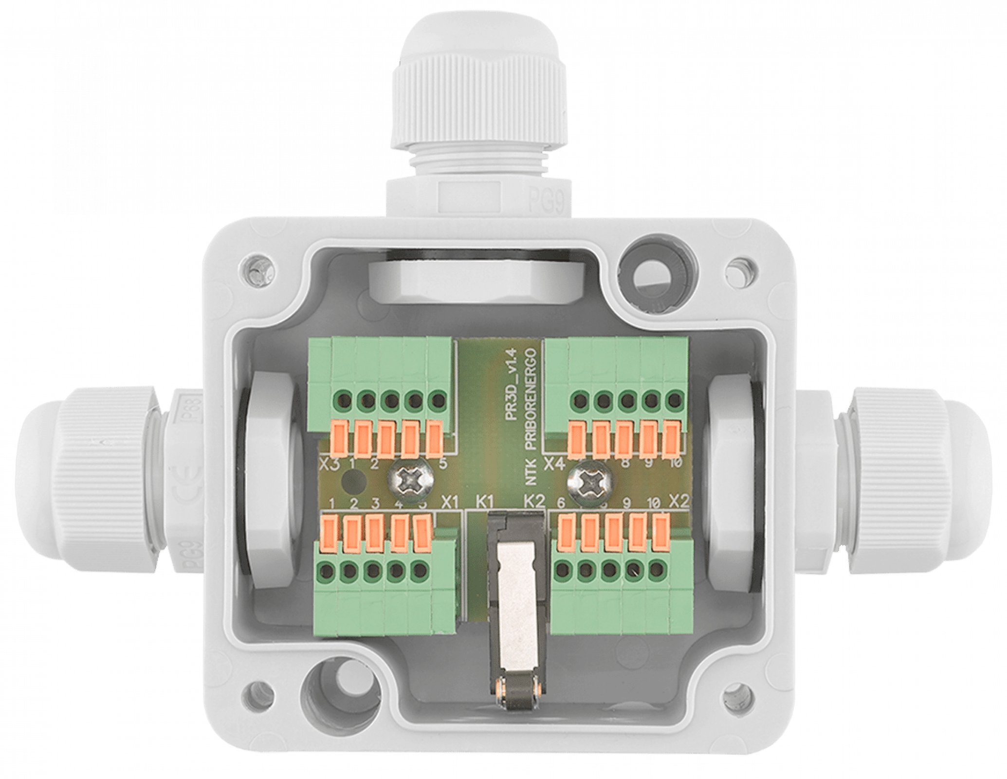 Разветвитель интерфейса RS-485/422 ПР-3Д ТМП IP65 (Исполнение 1)