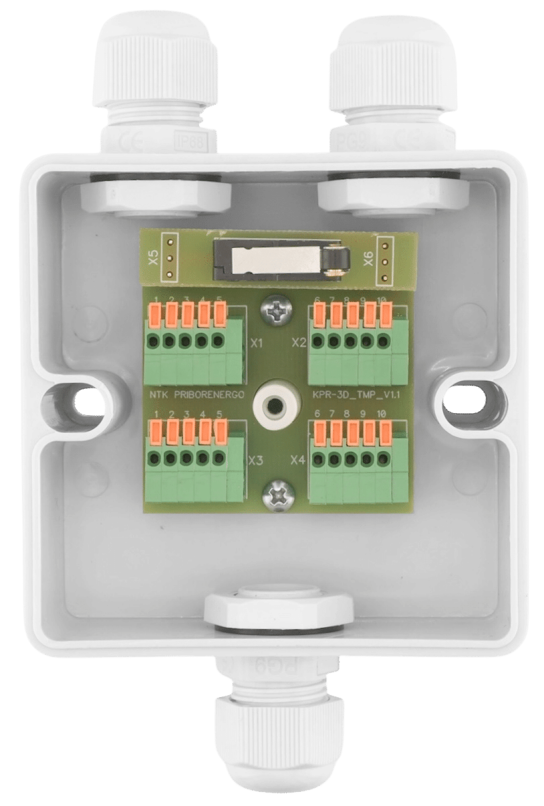 Разветвитель интерфейса RS-485/422 ПР-3Д ТМП IP65 (Исполнение 2)