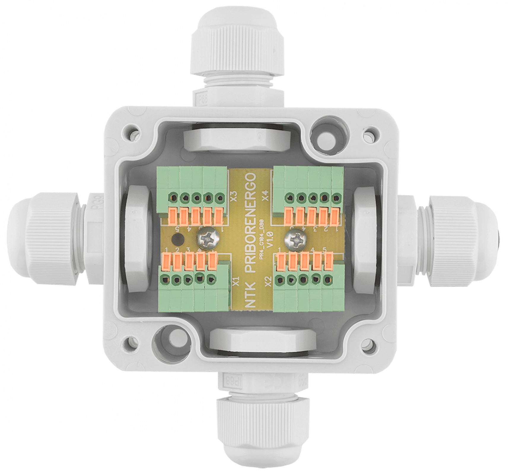 Разветвитель интерфейса RS-485/422 ПР-4 IP65 (Исполнение 1)