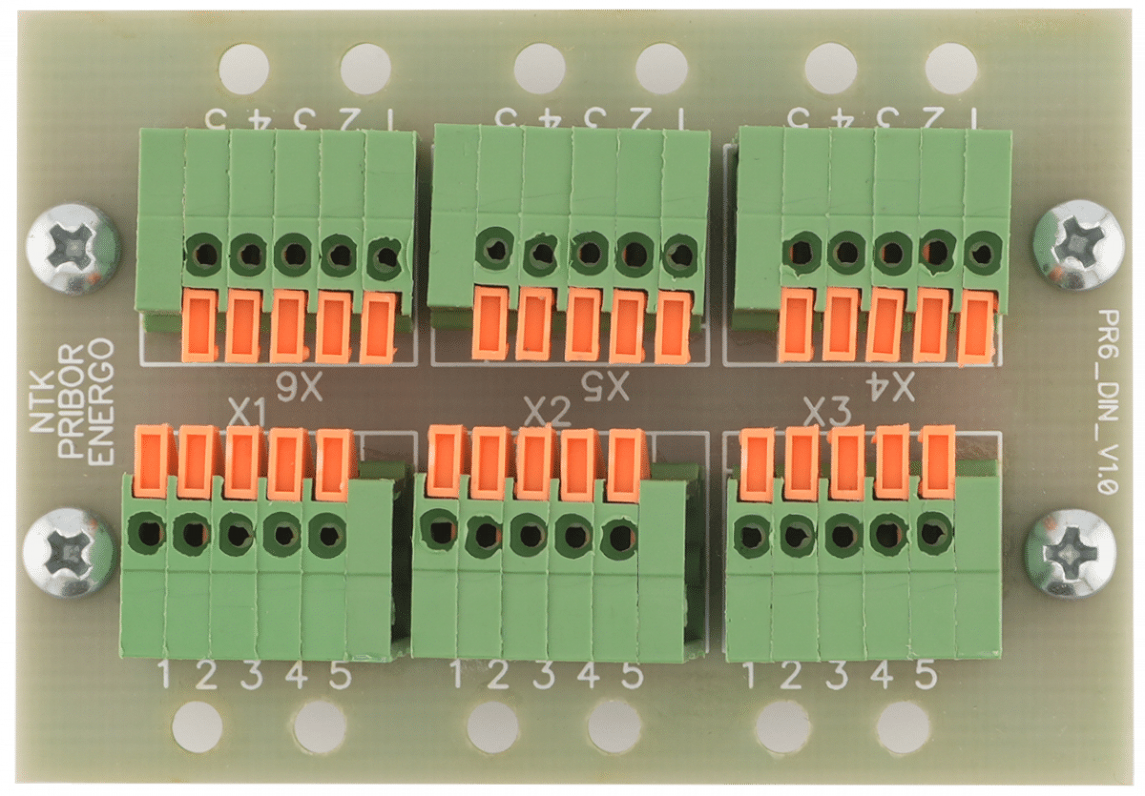 Разветвитель интерфейса RS-485/422 ПР-6 DIN IP00