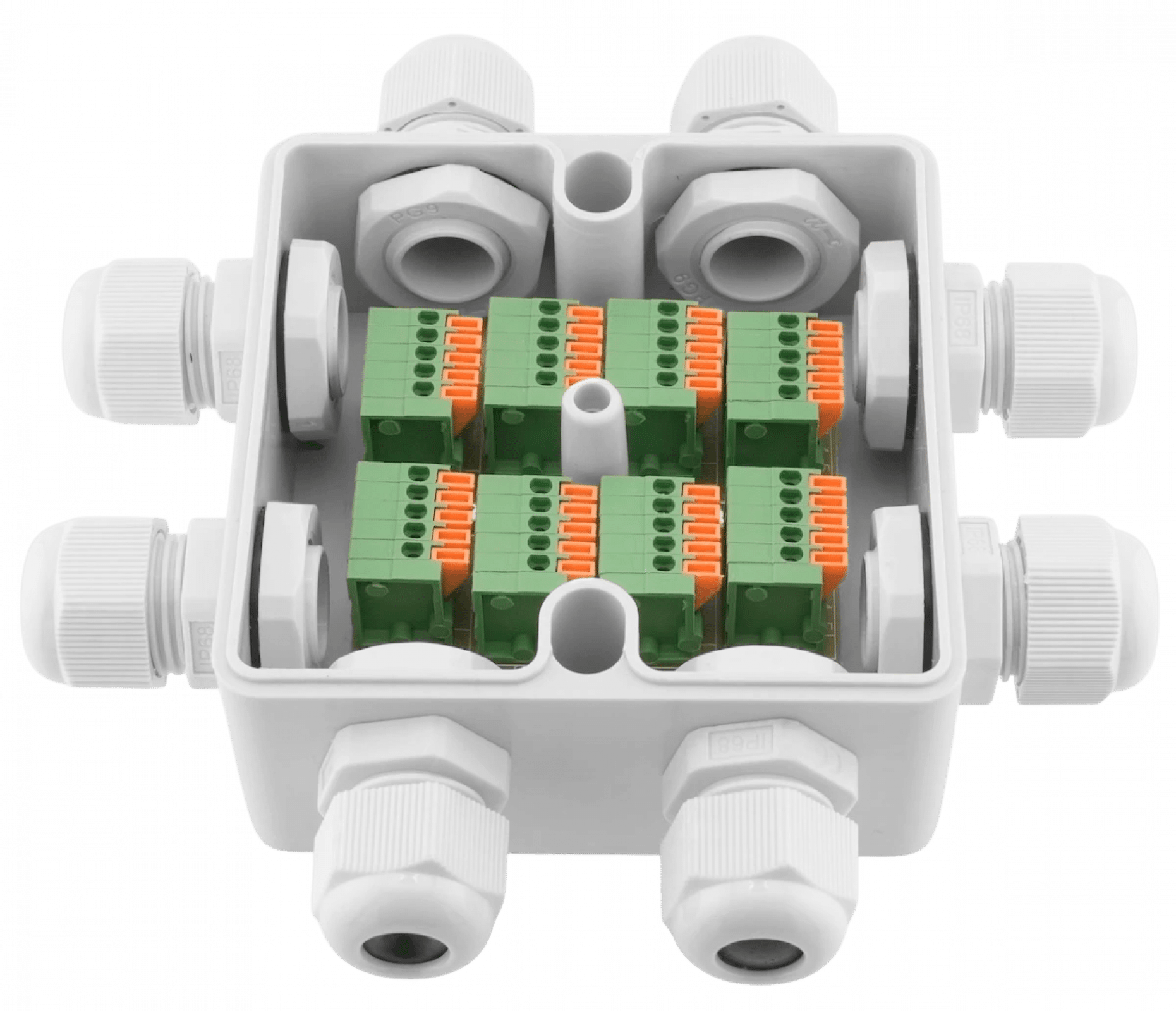 Разветвитель интерфейса RS-485/422 ПР-8 IP65