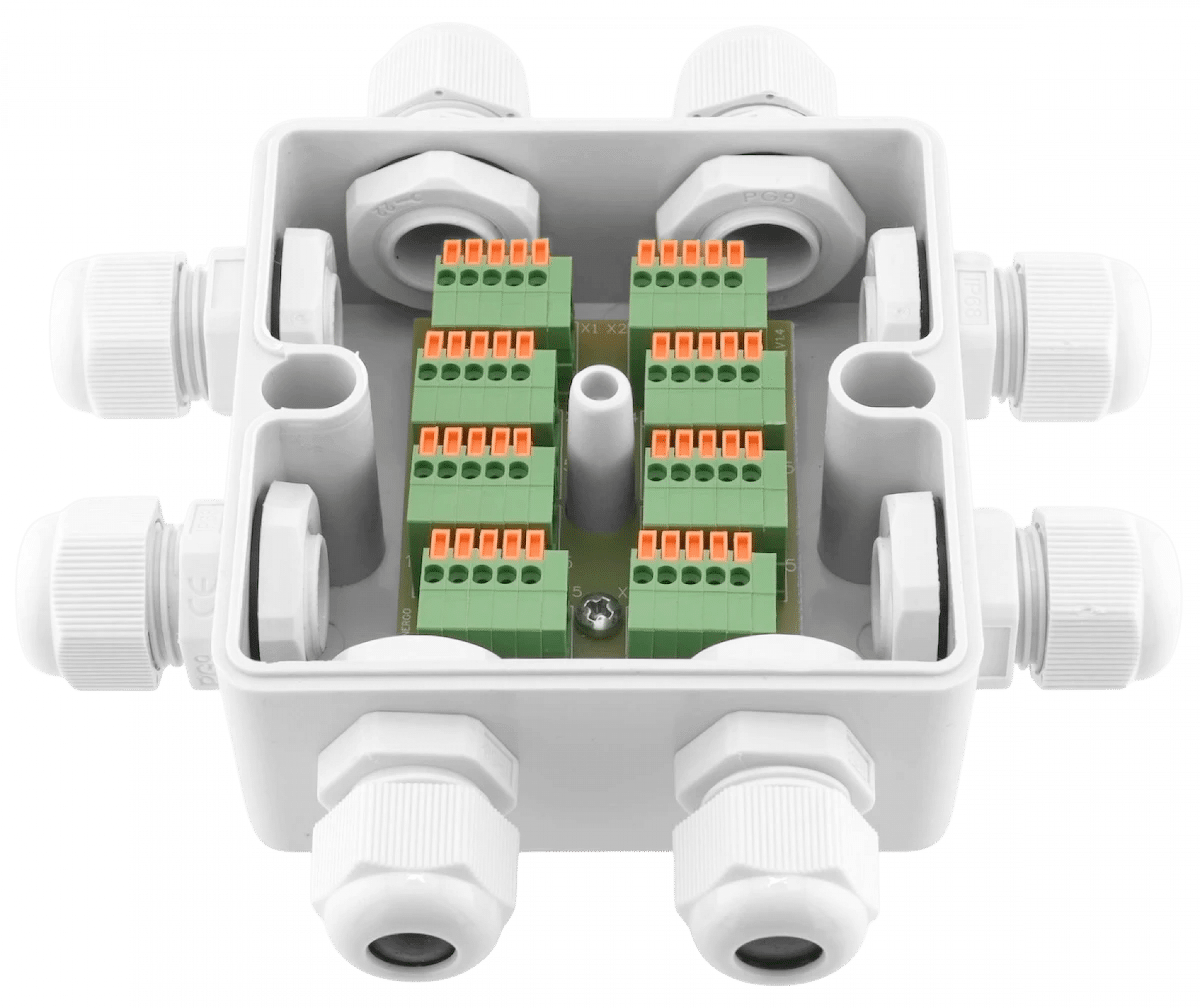 Разветвитель интерфейса RS-485/422 ПР-8 IP65