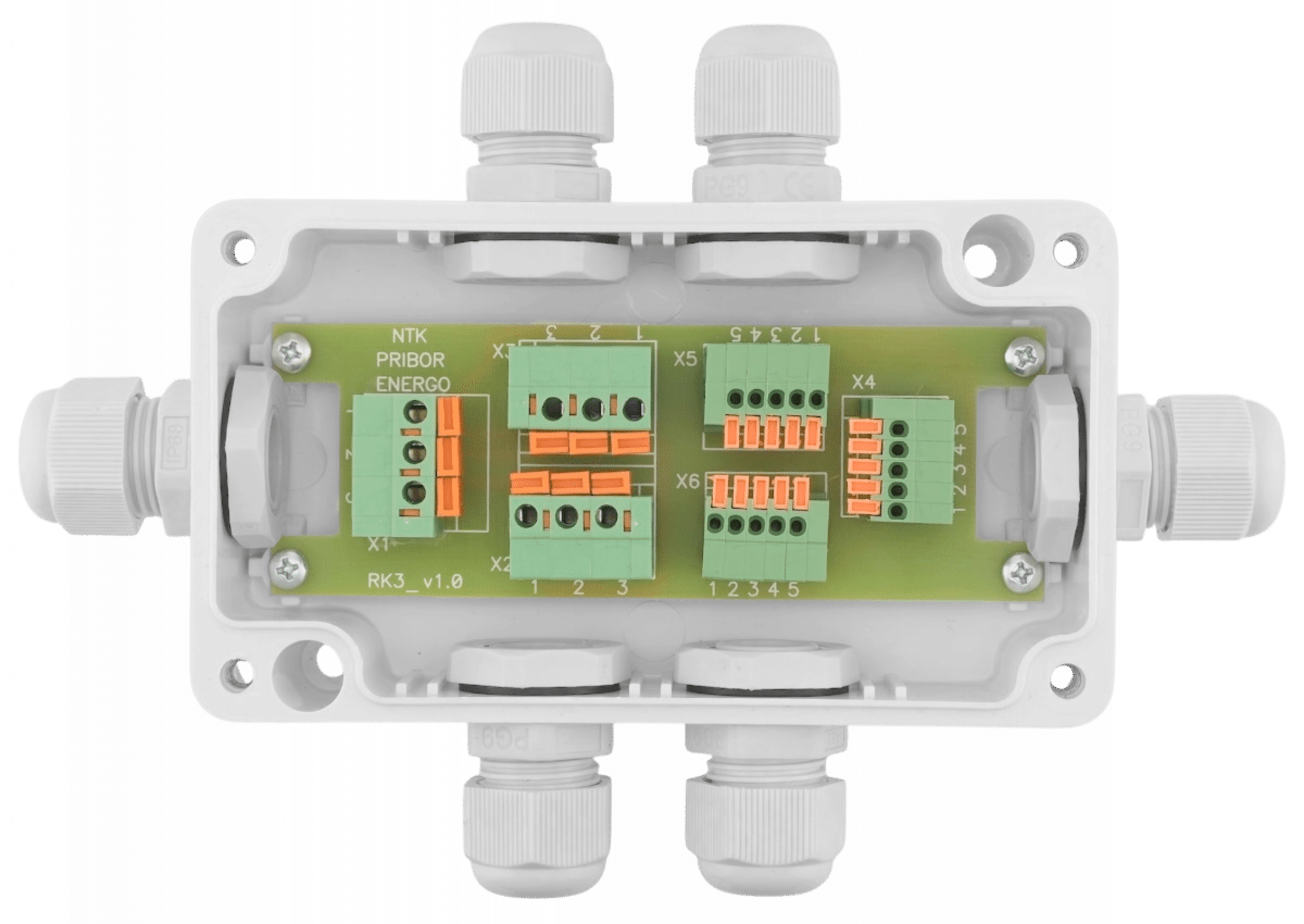 Разветвитель интерфейса и питания RS-485/422 РК-3