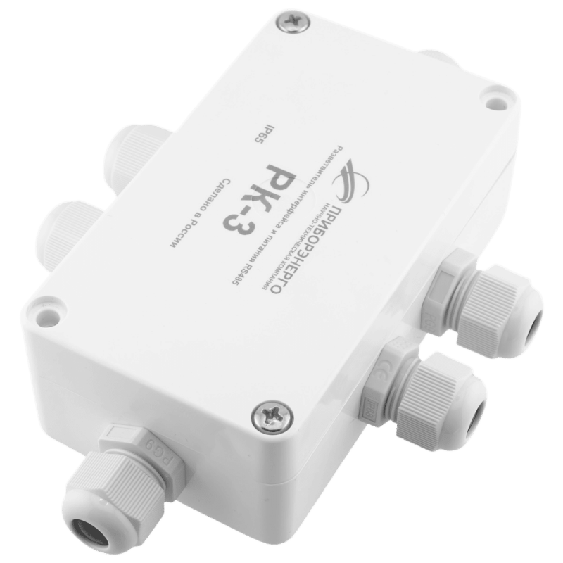 Разветвитель интерфейса и питания RS-485/422 РК-3
