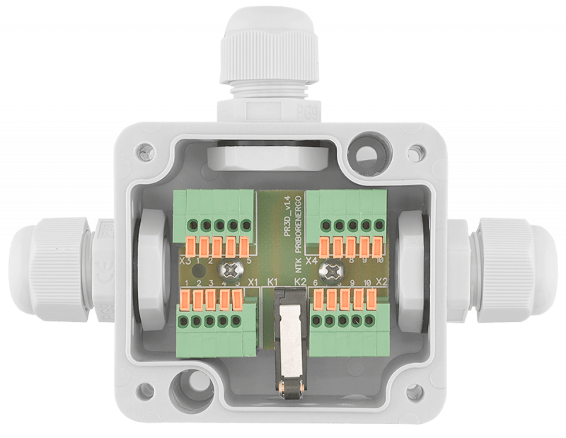 Разветвитель интерфейса RS-485/422 ПР-3Д ТМП IP65 (Исполнение 1)