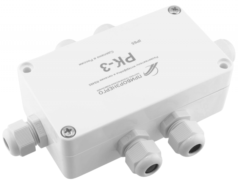 Разветвитель интерфейса и питания RS-485/422 РК-3