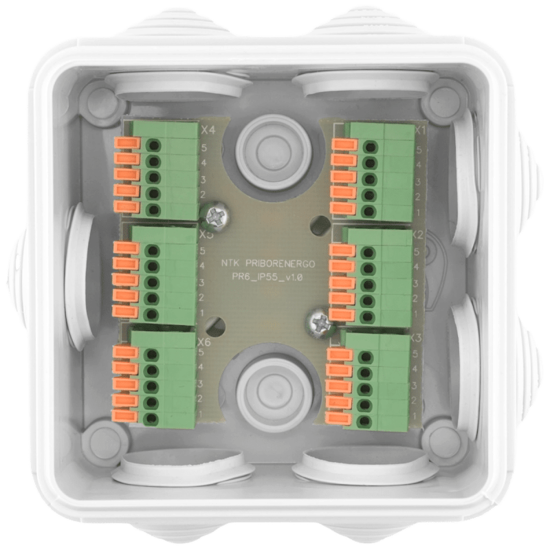 Разветвитель интерфейса RS-485/422 ПР-6 IP55