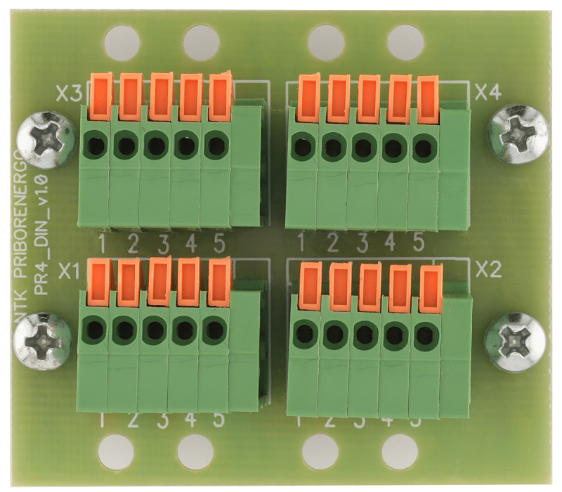 Разветвитель интерфейса RS-485/422 ПР-4 DIN IP00 (без корпуса)