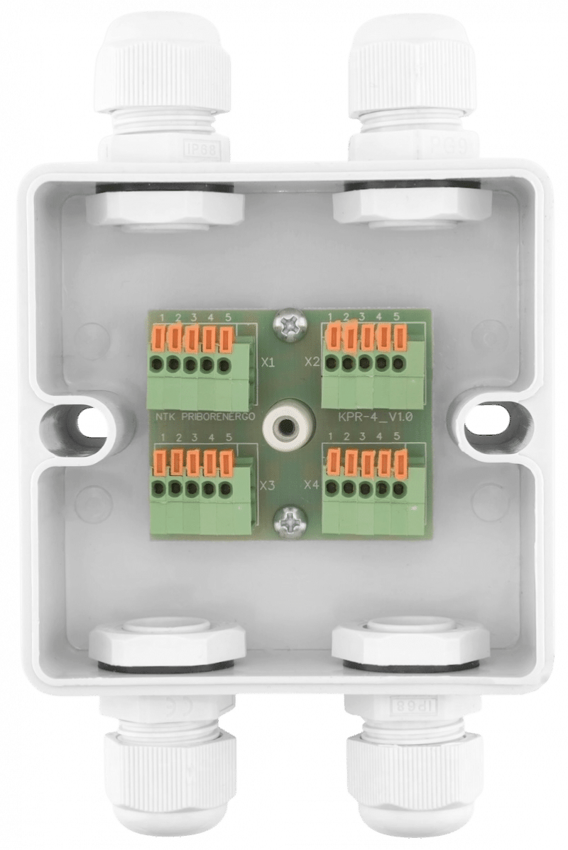 Разветвитель интерфейса RS-485/422 ПР-4 IP65 (Исполнение 2)