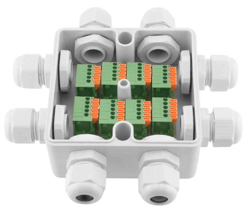 Разветвитель интерфейса RS-485/422 ПР-8 IP65