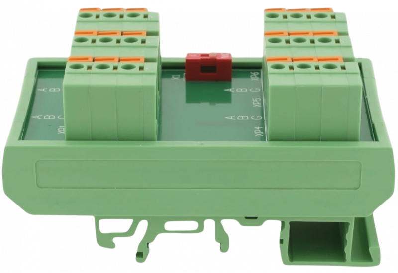 Разветвитель интерфейса RS-485 ПР-6УСР IP00